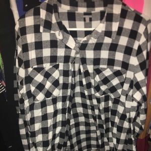 Black & White Flannel